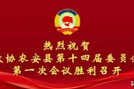 政协农安县第十四届委员会第一次会议主席团举行第一次会议图片