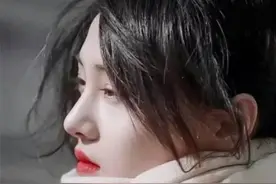 鞠婧祎的侧脸，baby的侧脸，郑爽的侧脸，看到迪丽热巴没法黑图片