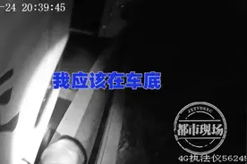 “我应该在车底，不应该在车里”酒驾男子弃车逃跑 藏进公交车底图片