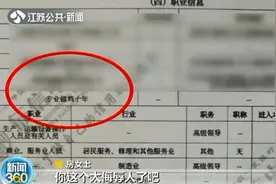 南通女子个人征信报告惊现侮辱字眼 涉事公司致歉图片
