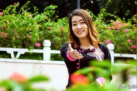 "缅甸最美汉语教师"留学暨南大学 还曾登上央视图片