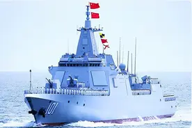 时代变了！055大驱来到家门口，日本人还再想用甲午海战吓唬中国图片