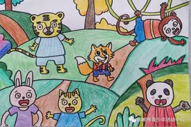 邯郸：“敬畏自然 珍爱生命”抗击疫情·红领巾在行动公益环保活动优秀作品展示图片