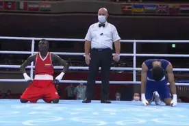 被打趴下了还能赢？外国网友怒了，日本拳手：我也没想到我赢了图片