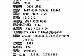 安卓大屏导航工厂密码图片
