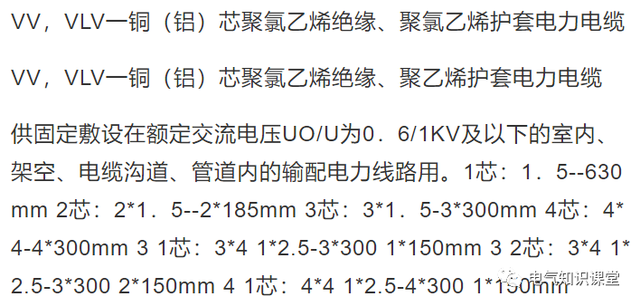 低压架空绝缘导线型号规格「1kv架空绝缘导线型号」