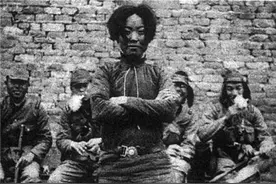最美抗日女兵成本华，被日寇们轮奸后杀害，遗留下的遗照令人生畏图片