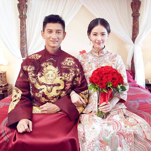 安以轩结婚穿的中式礼服,居然是于正亲手设计的!