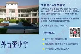 买房7年才能上！深圳这所民办学校积分大涨！每年百外录取100+图片