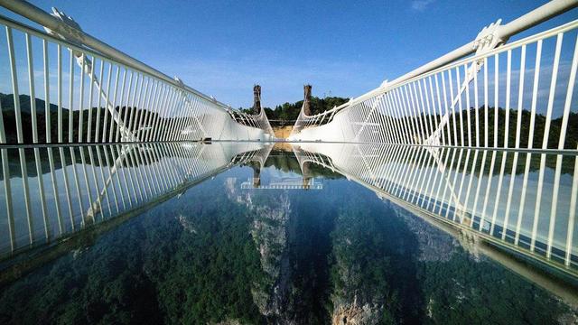 张家界大峡谷玻璃桥在哪个位置,怎么坐车到达?