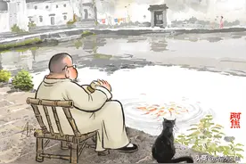 浮生半日闲，弄茶彩云间图片