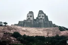 一座黄河浮桥连接了黄河南北两个著名的黄河文化景点--武惠浮桥！图片