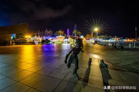 大连星海广场游乐园玩光弄影其乐无穷图片