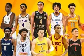 本届选秀最大黑马，33+11+6全美第一，从状元到落榜经历了什么图片