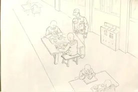 服刑5年，他用画笔记录了自己的改造生活图片