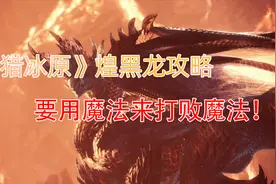 《怪猎冰原》煌黑龙攻略：面对禁忌古龙，“要用魔法来打败魔法”图片