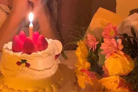 氛围感的生日照片和文案图片