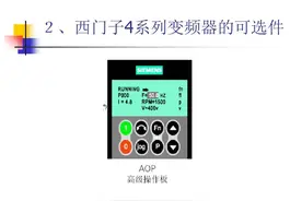 西门子MM440变频器的面板操作方法与介绍维护图片