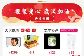 苏宁上线“驰援抗击新型肺炎疫情”公益项目   开启爱心捐赠新通道图片