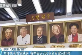 每天300多名专家可挂号！江苏省中医院首次假期“不停诊”图片