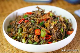 猪油渣的3种做法，酥脆可口，开胃下饭，是小时候的味道图片