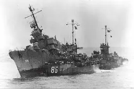 误射总统，炮打司令，美国最乌龙最倒霉的驱逐舰图片