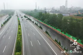 石家庄三环辅道贯通在即 东三环3断点全部打通开放通车图片