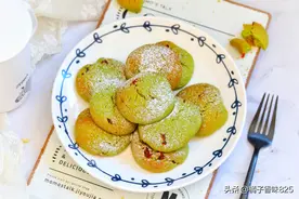 想吃饼干不用买，无需打发黄油和鸡蛋，搅一搅10分钟就搞定，简单图片