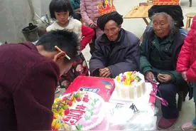 外公，生日快乐！图片