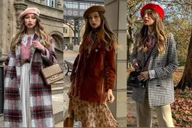 巴黎女孩儿的法式穿搭，优雅又时髦，简直美翻了图片