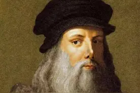 世界名画《最后的晚餐》放大30倍，有人手拿一把刀，他是叛徒吗？图片