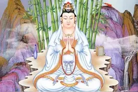 民间故事：观音菩萨下棋赢了东海龙王，只带走一百条干枯的泥鳅图片