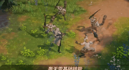俯视角DNF动作端游，《超激斗梦境》女大枪芙兰基础技能介绍