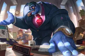 LOL蒙多重做后，唯有一款皮肤彻底翻身，那就是不起眼的律政大亨图片