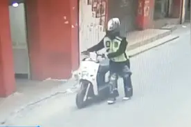 当“满载而归”的蟊贼与便衣民警相遇图片