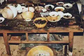 河北出土古墓，里面有一吃剩的宴席，专家称有近1000年的历史图片