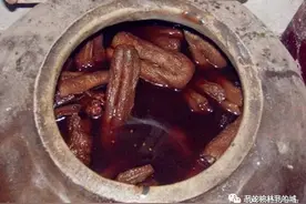 老榆林咸菜三宝：老咸菜、油炸菜、豆菜图片