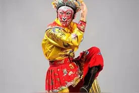 《上海釆风》：丑行应工的美猴王—青年演员严庆谷图片