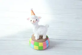 儿童抗菌粘土DIY教程——羊驼图片