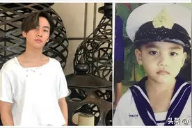 泰星童年对比照！off走逆袭路线，想去泰国偷陈瑞书崽崽图片