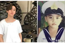 泰星童年对比照！off走逆袭路线，想去泰国偷陈瑞书崽崽图片