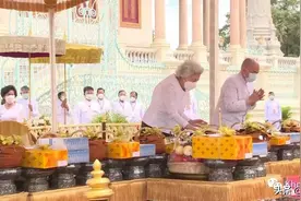 柬埔寨各界纪念国父诺罗敦·西哈努克驾崩九周年图片