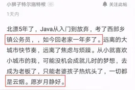 211北漂放弃北京工作去西部当公务员，晒出月薪后感慨：岁月静好图片