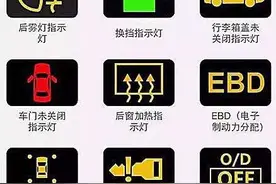 强烈建议收藏，史上最全的汽车仪表盘信息灯，学会就是老司机了图片
