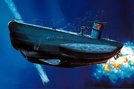 深水炸弹，一种古老而简单的武器！它是如何杀伤水下潜艇的呢？图片