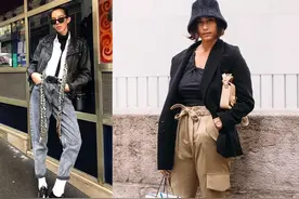 显瘦穿搭干货，一秒钟让你把吃出的肉肉全部“消失”掉图片