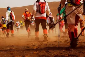 徒步沙漠惊魂——遭遇沙尘暴图片
