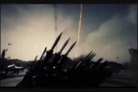 导弹砸向美军基地，四处爆炸一片狼藉，伊朗视频触怒白宫高层图片
