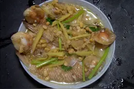 如何烹饪赤壳鱼？潮汕经典做法！一学就爱上！图片