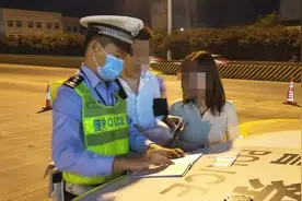 科目一还没考竟敢上高速！男子解释练车比较勤奋，科目二早就练熟图片